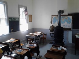 Shoolhouse Interior. Image by RCompass all rights reserved.